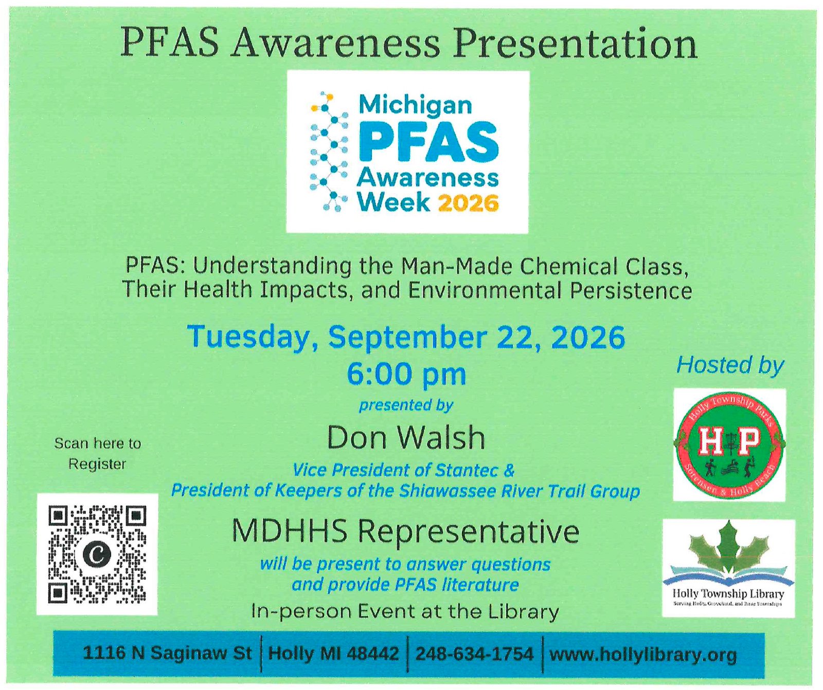 PFAS AWARENESS PRESENTATION